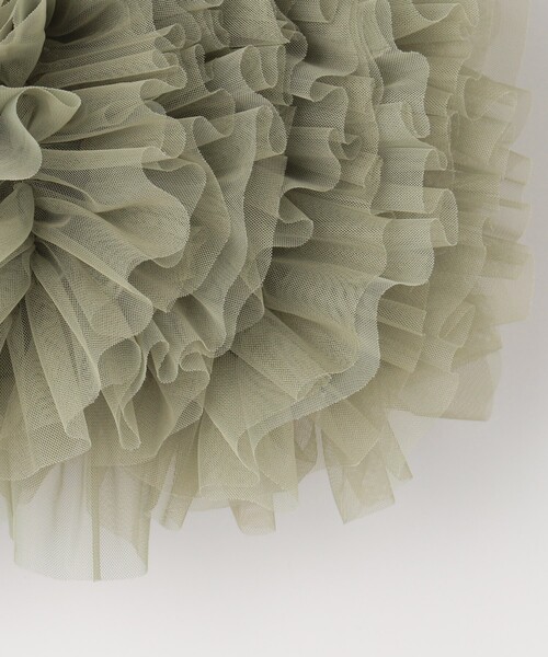 VIVIANO キャミソール VIVIANO/ヴィヴィアーノ Tulle Ruffle