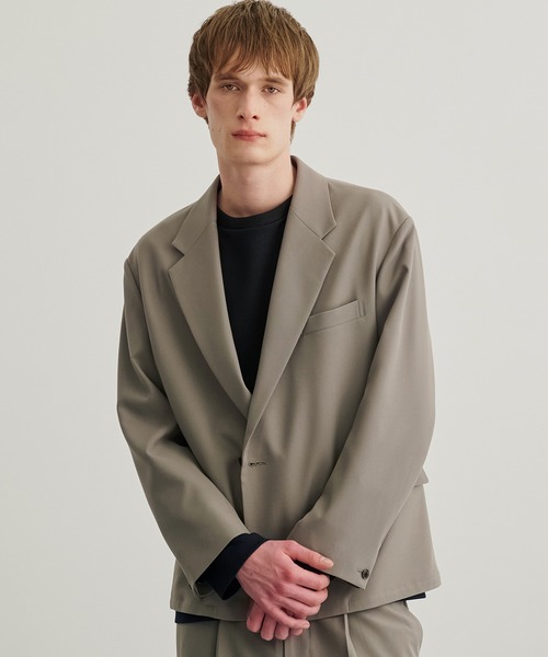 パブリックトウキョウ セットアップ グレー L パブリックトウキョウ セットアップ グレー L
