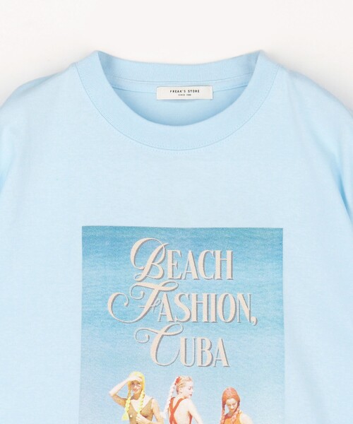 FREAK'S STORE（フリークスストア） tシャツ 半袖 Girls photo Beach
