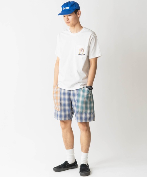 tシャツ 7.4oz love my self刺繍ポケットTee メンズ レディース | gym master | 06