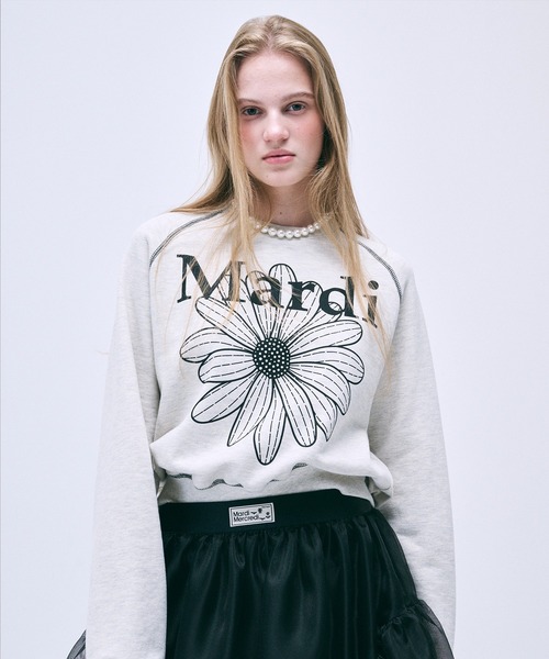 「Mardi Mercredi」 スウェットカットソー FREE オートミール レディース