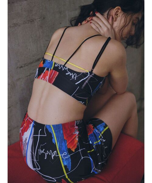 UN3D.（アンスリード） 水着 RAKUGAKI ART SHORT PT / ラクガキアート