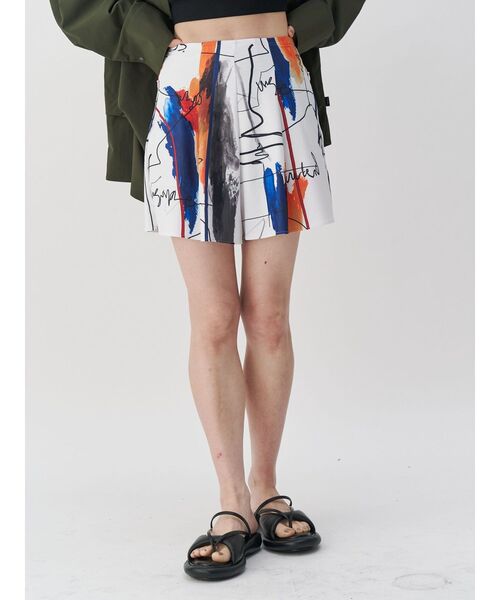 UN3D.（アンスリード） 水着 RAKUGAKI ART SHORT PT / ラクガキアート