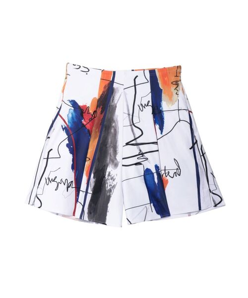 UN3D.（アンスリード） 水着 RAKUGAKI ART SHORT PT / ラクガキアート