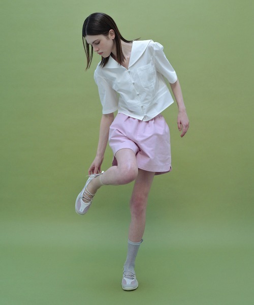 ブラウス シャツ SAILOR COTTON SHIRT レディース clor ブラウス シャツ SAILOR COTTON SHIRT レディース