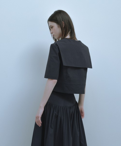 clor ブラウス シャツ SAILOR COTTON SHIRT レディース : ZOZOTOWN