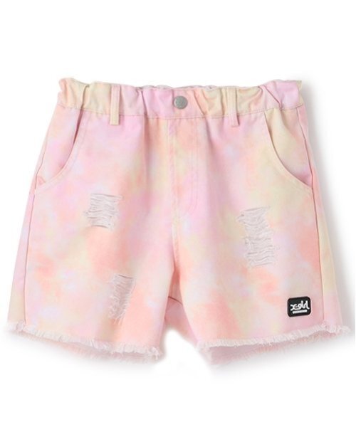 X-girl Stages（エックスガールステージス） パンツ ダメージ加工