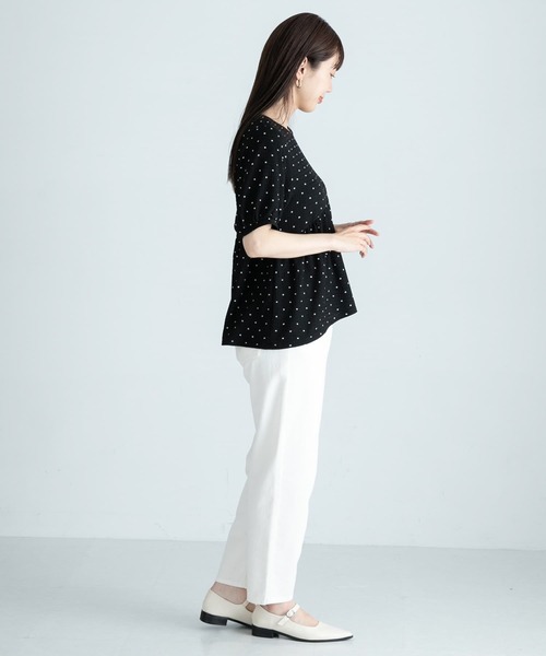 ドットプリントプルオーバー URBAN RESEARCH Sonny Label tシャツ 「WEB限定」ドットプリント