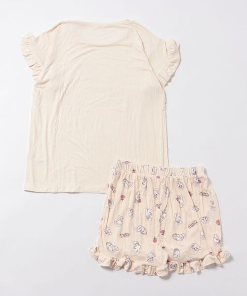 cohan YOU コラボレーション ルームウェア COJI-COJI 半袖ルームウェアセット/パジャマセット/ワッフルT