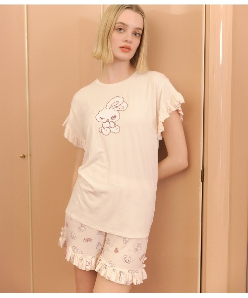 パジャマ ルームウェア 「foxyコラボ」Girl＆Bunny