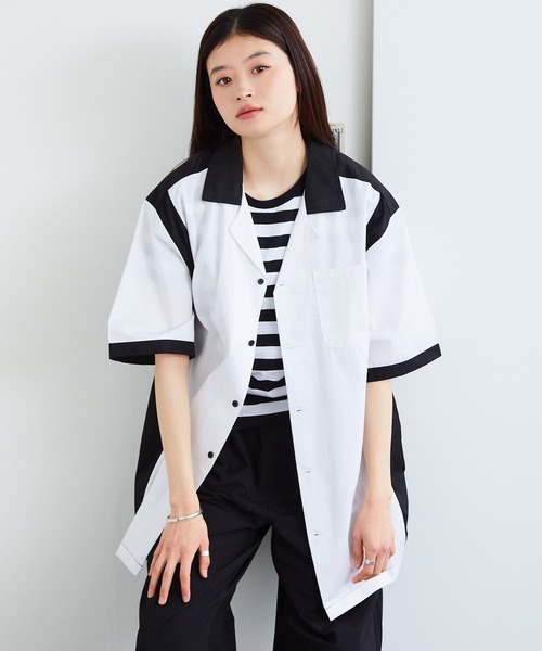 【値下げ中】HILTON ボウリングシャツ Mサイズ HILTON シャツ HILTON/ヒルトン CRUISER BOWLING SHIRTS