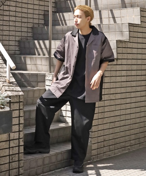 【値下げ中】HILTON ボウリングシャツ Mサイズ HILTON シャツ HILTON/ヒルトン CRUISER BOWLING SHIRTS