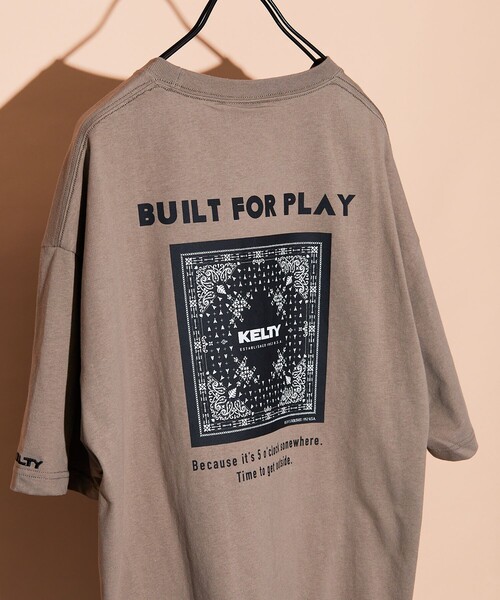 「FREAK'S STORE」 「KELTY」半袖Tシャツ LARGE ホワイト メンズ