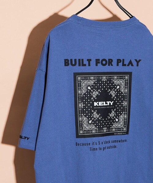 「FREAK'S STORE」 「KELTY」半袖Tシャツ LARGE ホワイト メンズ