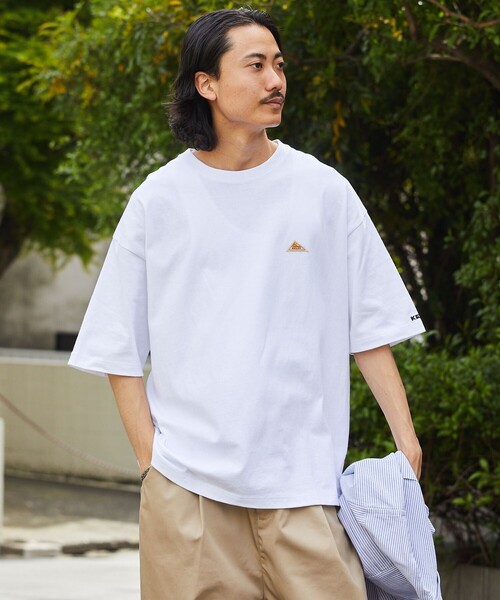 「FREAK'S STORE」 「KELTY」半袖Tシャツ LARGE ホワイト メンズ