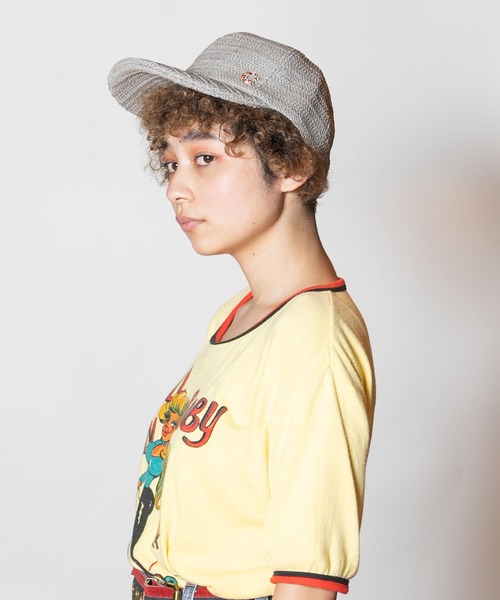 CA4LAベージュ キャップ ONESIZE CA4LA 「CA4LA」 キャップ ONESIZE ベージュ レディース
