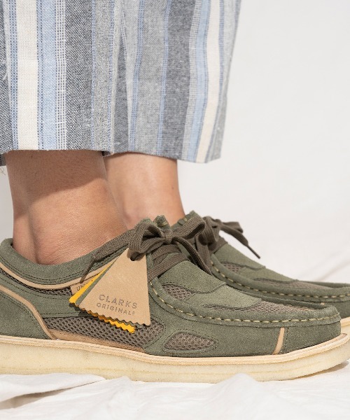 Clarks デッキシューズ UNION TOKYO x CLARKS Wallabee UNLA