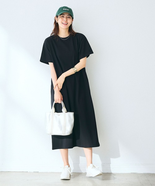 SaturdayClub バックスリット プリーツヘム ワンピース ☆SaturdayClub☆ バックスリット プリーツヘム ワンピース