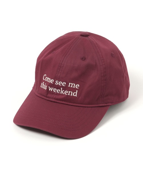 LAKOLE（ラコレ） キャップ 帽子 ロゴ刺繍キャップ / 495366