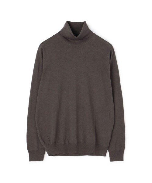 トゥモローランド　 ウール100%タートルネックセーター S ダークグレー TOMORROWLAND（トゥモローランド） タートルネックニット X-SMALL