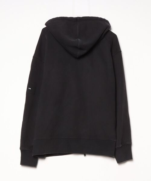 Y-3 ブラックパーカー 2XL Y-3 「Y-3」 ジップアップパーカー MEDIUM ブラック メンズ