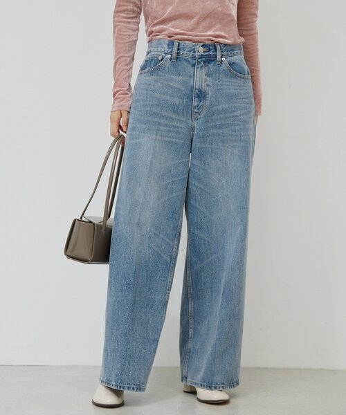 デニム・ジーパン L'AGENCE 'Sada' jeans GALLARDAGALANTE ジーンズ デニム デニムパンツ センタープレス