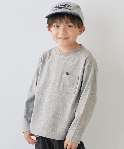 devirock（デビロック） tシャツ 名札穴あかない 無地 ポケット付き