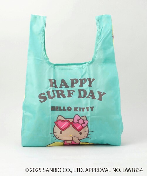 212 KITCHEN STORE 日焼けハローキティ エコバッグ M MINT : ZOZOTOWN