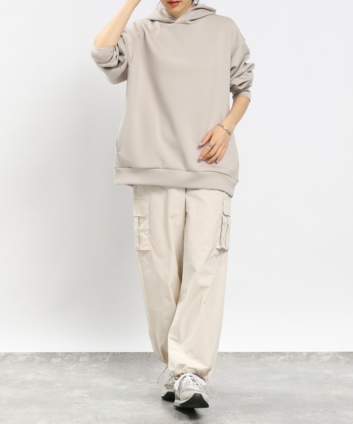 「GLOBAL WORK Smile Seed Store」 カーゴパンツ SMALL アイボリー レディース