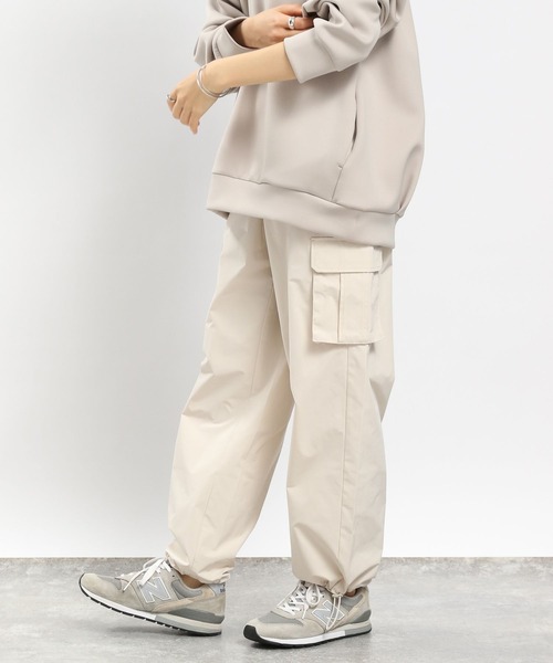 「GLOBAL WORK Smile Seed Store」 カーゴパンツ SMALL アイボリー レディース