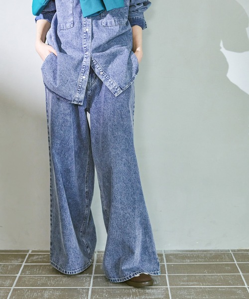 LAKOLE（ラコレ） ジーンズ デニム デニムパンツ ドロストイージー