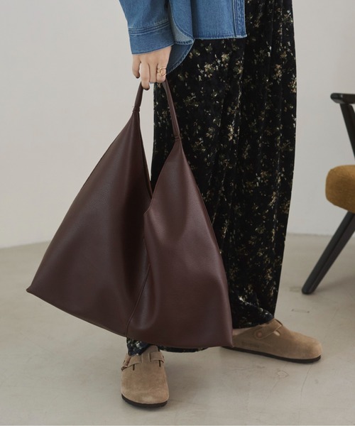 ANGIE トートバッグ フェイクレザー トート バッグ レディース