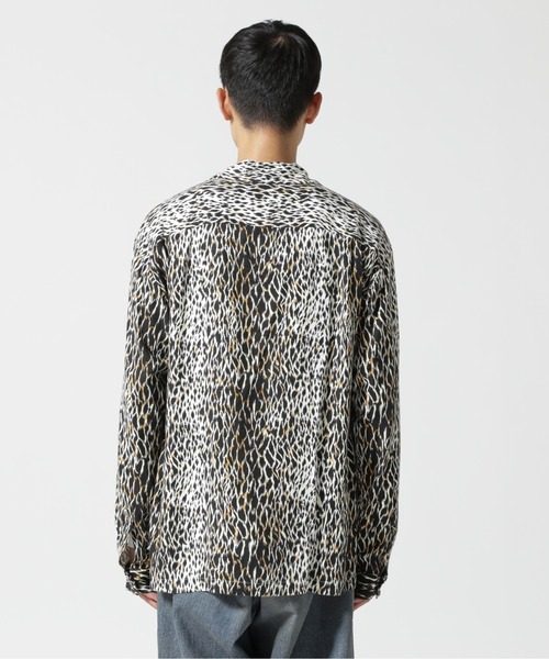 MINEDENIM シャツ MINEDENIM（マインデニム）Leopard Open