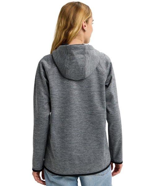 新品・未使用　BURTON　撥水フリースプルオーバーパーカー　モデル着用Mサイズ BURTON（バートン） パーカー 撥水 ボンディングフリース ジップアップ