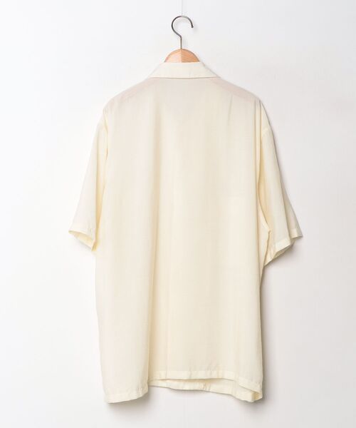 「info. BEAUTY&YOUTH」 半袖シャツ XX-LARGE オフホワイト メンズ_画像2