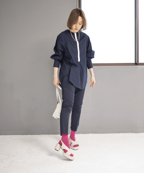 「SESTO」 フラットサンダル 3L ブラック レディース_画像8