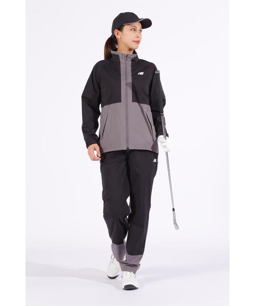 ニューバランスゴルフ　上下セット　新品タグ付き　セットアップ new balance golf - レインウェア 上下セット | ネイビー