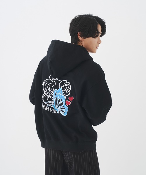 Remember. パーカー 蝶々ジップパーカー メンズ : ZOZOTOWN Yahoo!店