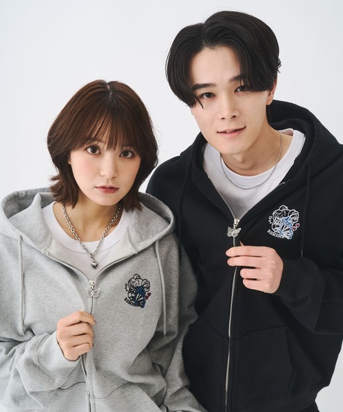 REMEMBER パーカー 新品未使用 特別価格！三月末まで！ セール】Rememberハート刺繍パーカー（パーカー）｜Remember.（リ