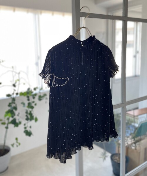 「Feroux」 ノースリーブブラウス F ブラック レディース_画像5