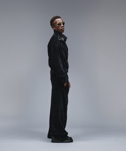 ANDER HUNK パンツ Velours Baggy Track Pants / ベロアバギートラック