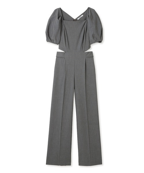 SNIDEL グレーオールインワン SNIDEL（スナイデル） オールインワン 00 グレー レディース