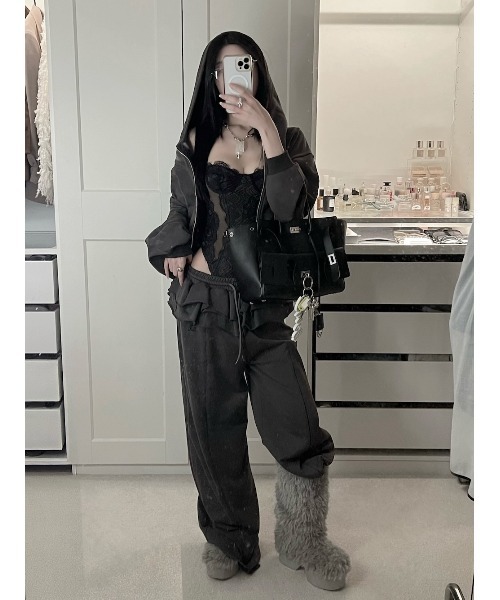 Darich（ダーリッチ） パーカー ユーズドルックスウェットパーカー