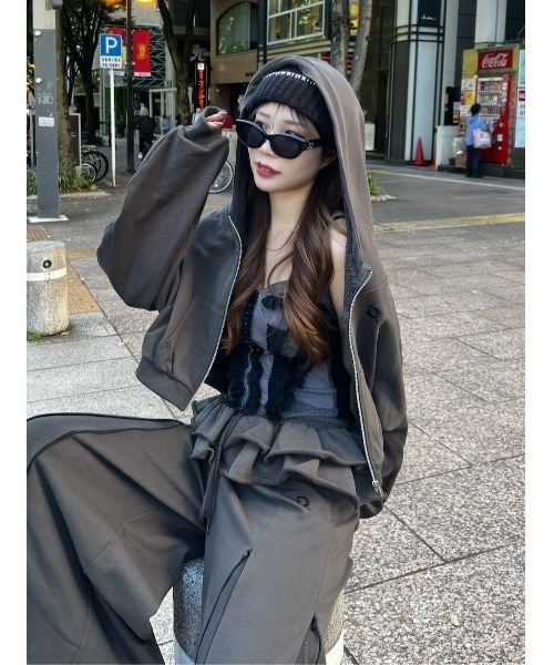 Darich（ダーリッチ） パーカー ユーズドルックスウェットパーカー