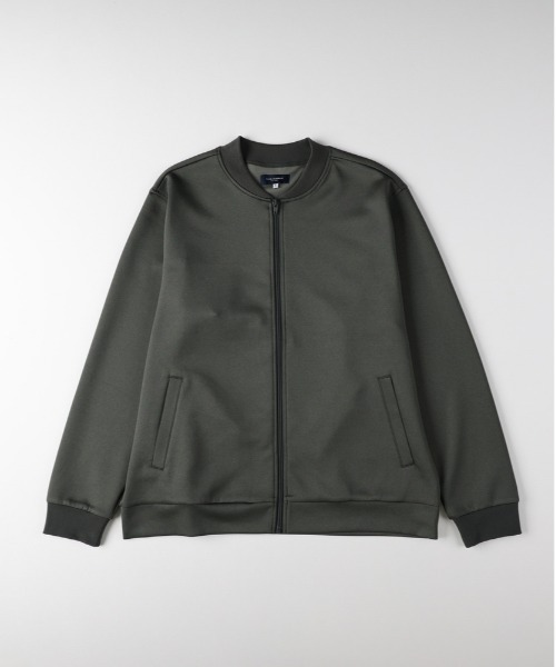 【美品✨23年モデル】セオリー ブルゾン ジップアップボンバー バイカラー BACK NUMBER 「BACK NUMBER」杢ダンボールジップブルゾン メンズ