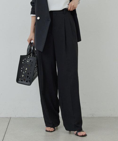 「GALLARDAGALANTE」 パンツ 0 ブラック レディース_画像4