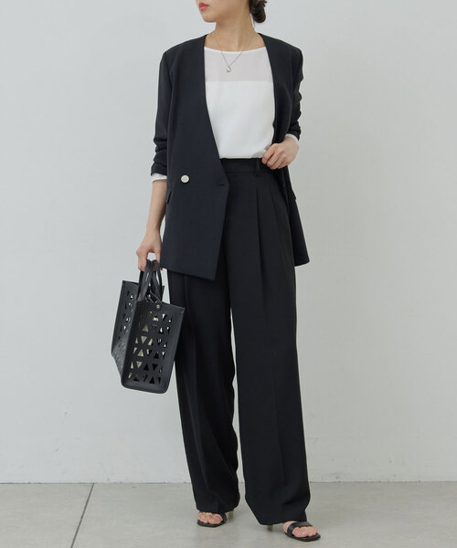 「GALLARDAGALANTE」 パンツ 0 ブラック レディース_画像9