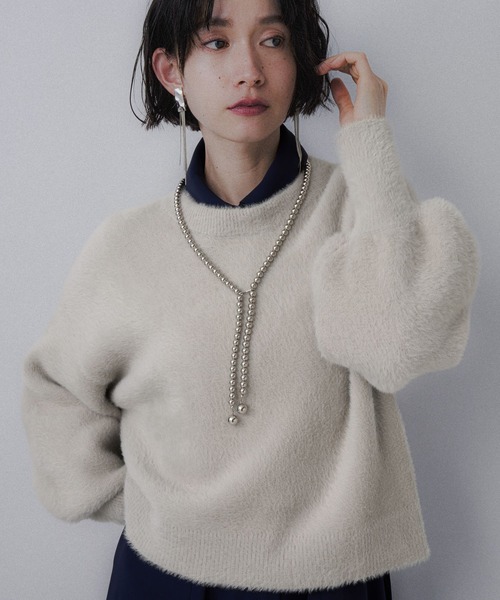 HAREニットセーター HARE（ハレ） ニット セーター シャギーニットプルオーバー(HARE