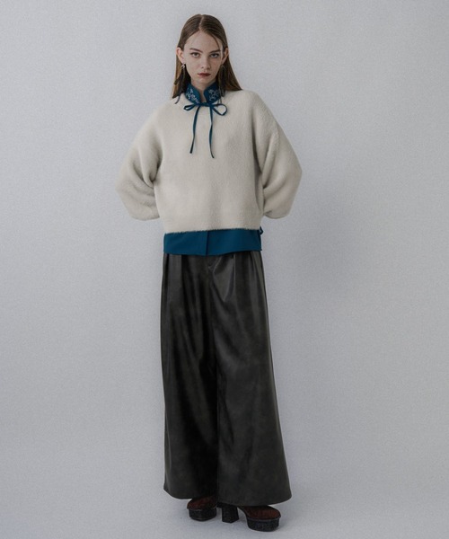 HARE ニット セーター シャギーニットプルオーバー(HARE) レディース