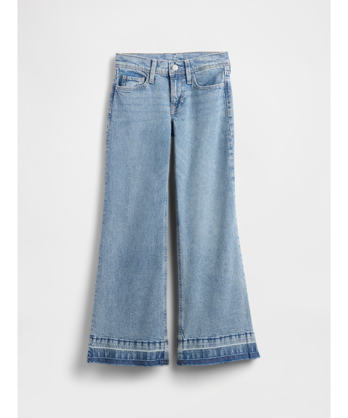 GAP（ギャップ） パンツ ローライズ リラックスフィット フレアデニム 